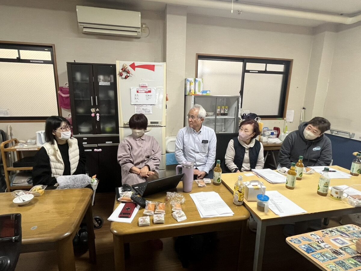 リオ食堂内でのリオ地域連携推進会議