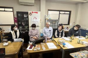 リオ食堂内でのリオ地域連携推進会議